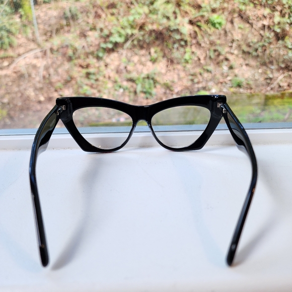 NWT ZENNI Rose Garden Cat-Eye Clear Glasses with Case - Picture 9 of 11